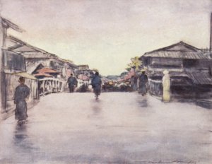 Rue des lanternes roses - Mortimer Ludington Menpes